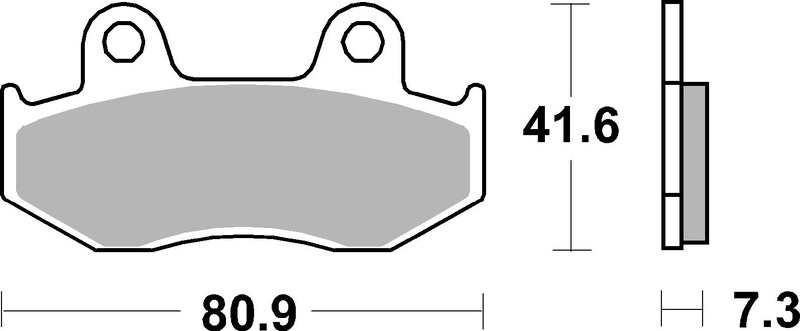 Pastillas de freno orgánicas Brembo 07HO1505