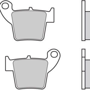 Pastillas de freno sinterizadas de competición Brembo 07HO48SX