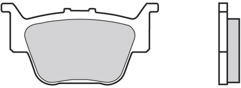Pastillas de freno sinterizadas Brembo 07HO55SD