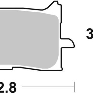 Pastillas de freno sinterizadas Brembo 07HO62SA