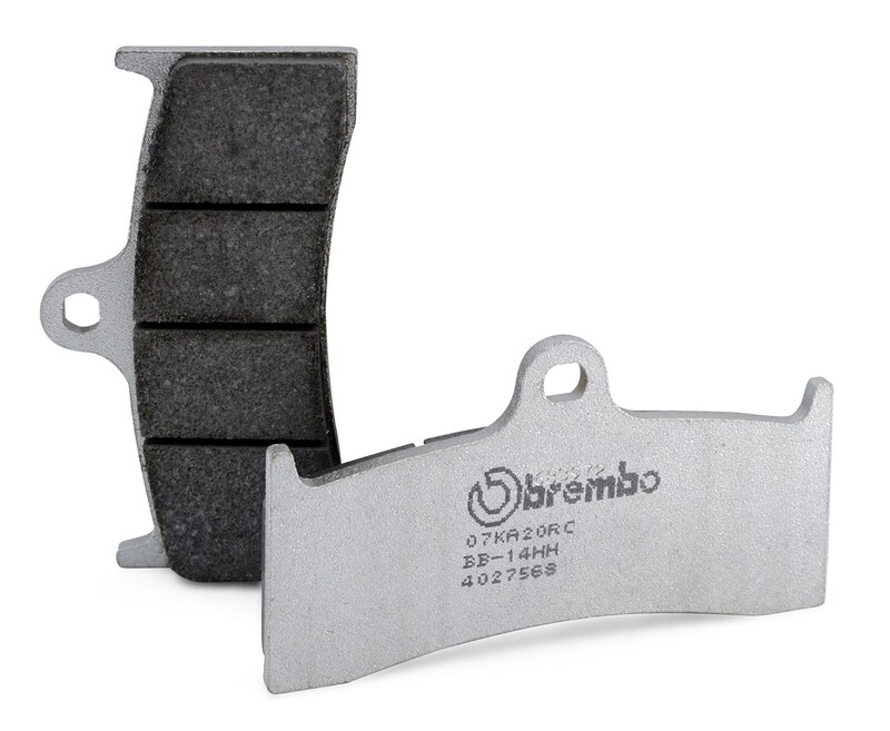Pastillas de freno sinterizadas de competición Brembo 07KA20RC