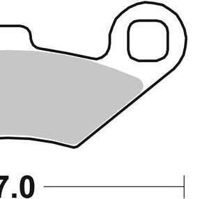 Pastillas de freno sinterizadas Brembo 07PO02SD