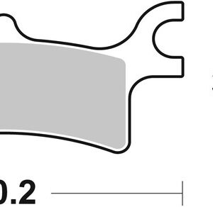 Pastillas de freno sinterizadas Brembo 07PO06SD