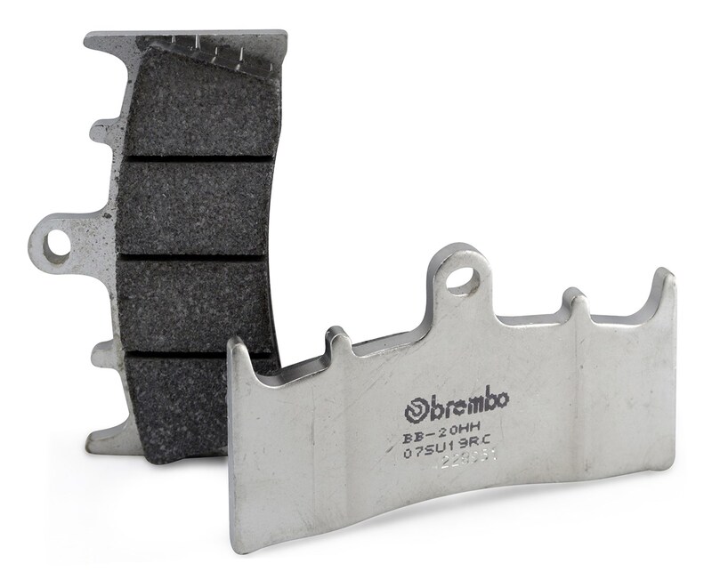 Pastillas de freno sinterizadas de competición Brembo 07SU19RC