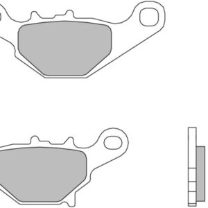 Pastillas de freno sinterizadas Brembo 07SU31SD