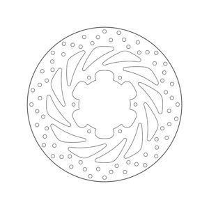 DISCO DE FRENO BREMBO ORO SERIE 68B407D4