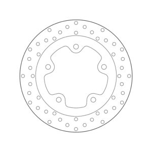Disco de freno BREMBO Serie Oro redondo fijo