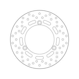 Disco de freno BREMBO Serie Oro redondo fijo