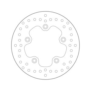 DISCO DE FRENO BREMBO ORO SERIE 68B407P4