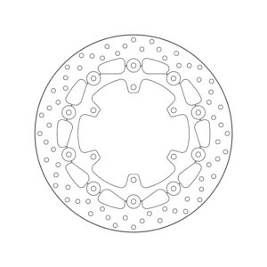 Disco de freno BREMBO Serie Oro redondo flotante