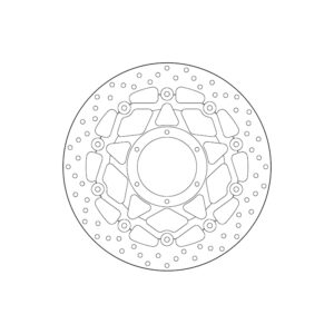 Disco de freno BREMBO Serie Oro redondo flotante