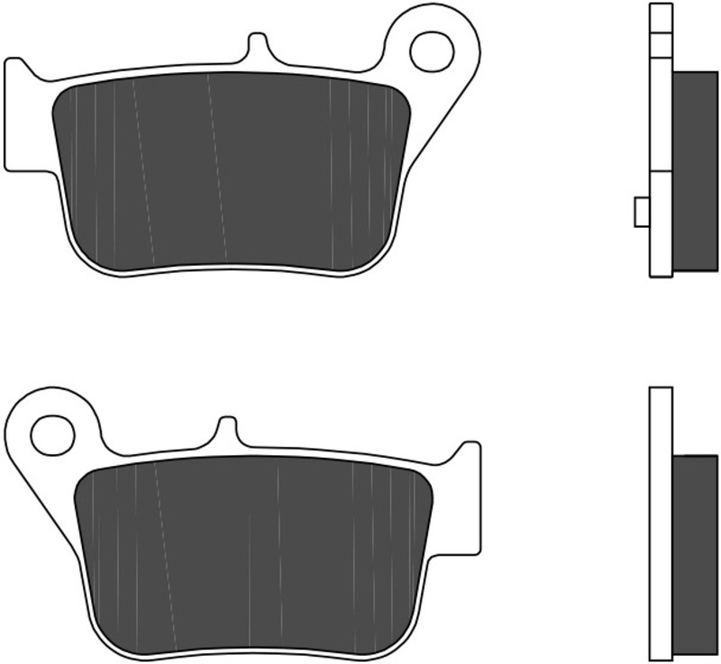 Pastillas de freno sinterizadas Brembo 07103XS