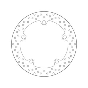 Disco de freno BREMBO Serie Oro redondo fijo