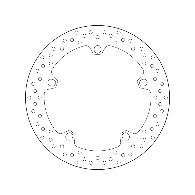Disco de freno BREMBO Serie Oro redondo fijo