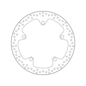 Disco de freno BREMBO Serie Oro redondo fijo