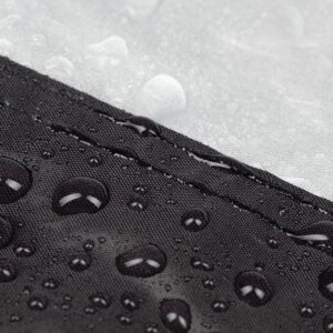 Funda de moto para exterior OXFORD Aquatex - Moto / Scooter con baúl - Negro / Plata - L
