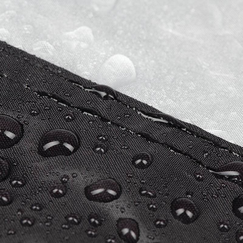 Funda de moto para exterior OXFORD Aquatex - Moto / Scooter con baúl - Negro / Plata - L