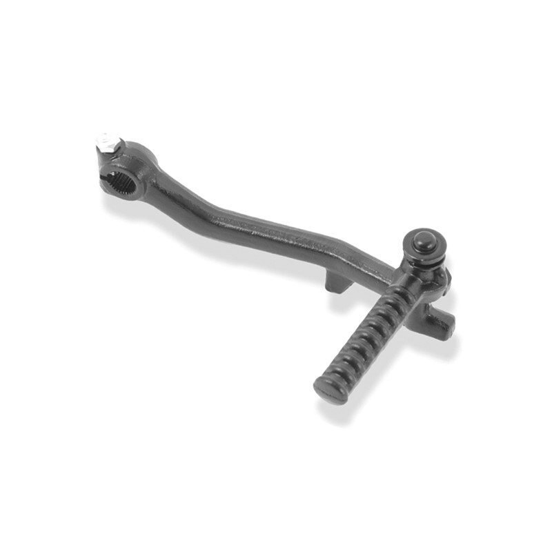 Pedal de arranque V PARTS - Aprilia acero negro