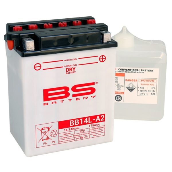 Batería BS BATTERY BB14L-A2 (Fresh Pack)