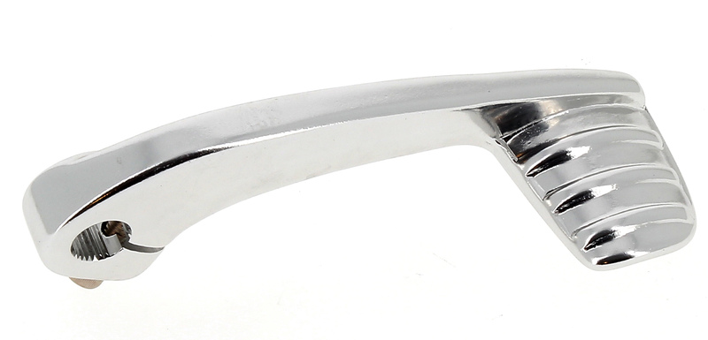Pedal de arranque V PARTS - scooter aluminio plata
