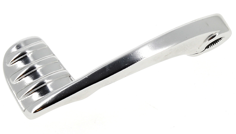 Pedal de arranque V PARTS - scooter aluminio plata