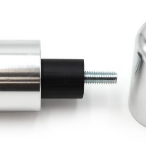 Contrapesos de manillar V PARTS Aluminio Suzuki Plata
