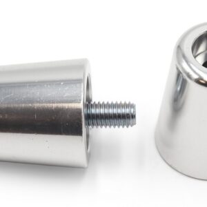 Contrapesos de manillar V PARTS Aluminio Plata