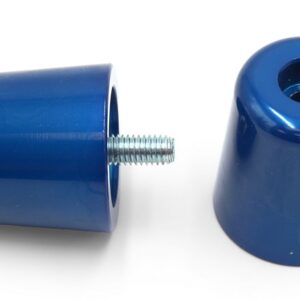 Contrapesos de manillar V PARTS Aluminio Piaggio Azul