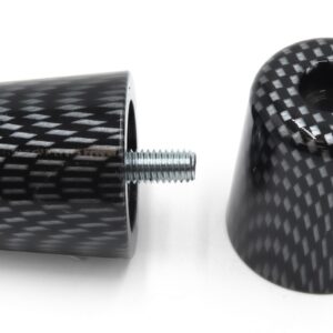 Contrapesos de manillar V PARTS Aluminio Piaggio Carbono