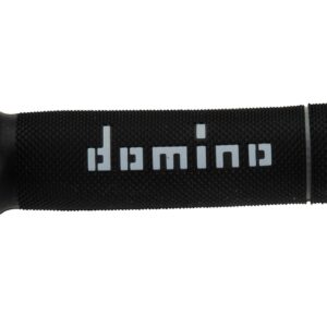 Puños off road DOMINO cross negro/gris A02041C7170