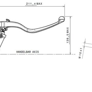 Bomba de freno BREMBO 18x21mm titanio