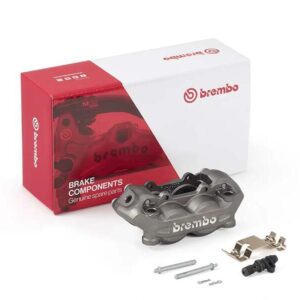Pinza de freno BREMBO P4 delantero izquierdo titanio Ø32mm
