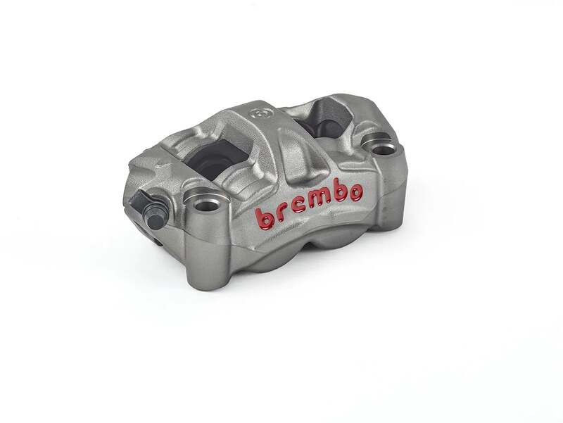Pinza de freno BREMBO M50 delantera izquierda titanio Ø30mm