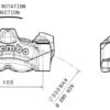 PINZA BREMBO IZQUIERDA M50 30 TITANIO 920.A885.80 - Imagen 2