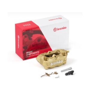 Pinza de freno BREMBO M4 delantero izquierdo oro Ø32mm
