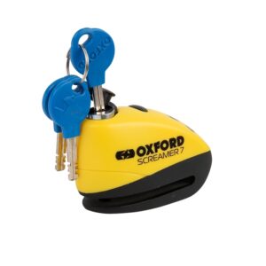 Candado de disco con alarma Oxford Screamer 7