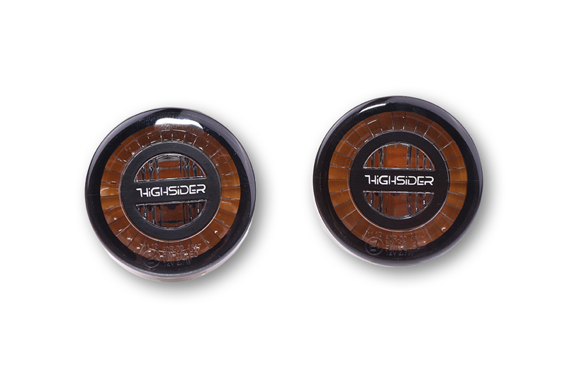 Intermitente LED HIGHSIDER pro Rocket - homologado E - Pareja