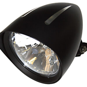 Faro delantero H4 HIGHSIDER pro Classic 1 Extreme - 5 3/4 inch - negro - 1 pieza