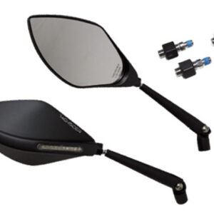 Retrovisor de manillar HIGHSIDER pro Torezzo - con intermitentes LED - negro - Pareja