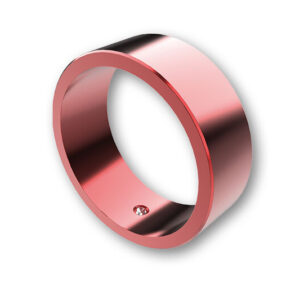 Anillo de color HIGHSIDER pro para contrapesos de manillar - rojo