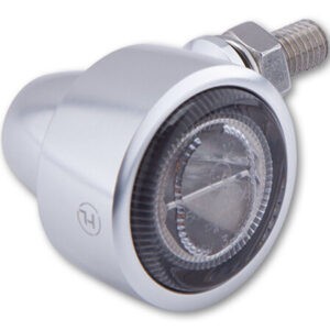 Intermitente LED HIGHSIDER pro Classic-X1 - homologado E - plata/ahumado - par