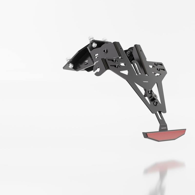 Portamatrículas HIGHSIDER pro Akron-RS - KTM - sin luz trasera