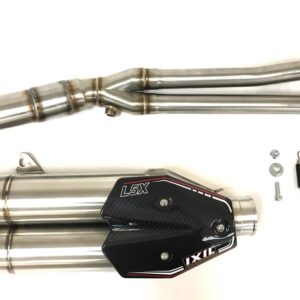 Escape completo IXIL Dual Hyperlow XXL L5X acero inoxidable pulido - XY2397XS