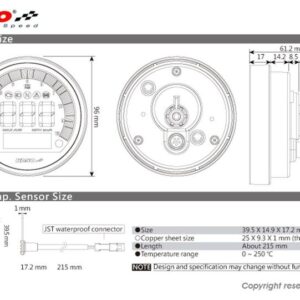 Marcador KOSO DL-04 - BMW R Nine T - BA077001