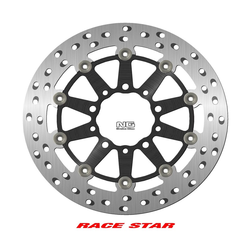 Disco de freno NG BRAKES Race Star redondo flotante 1056ZG