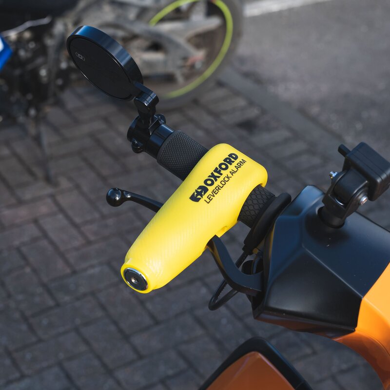 Bloqueo de acelerador con alarma OXFORD Lever Lock