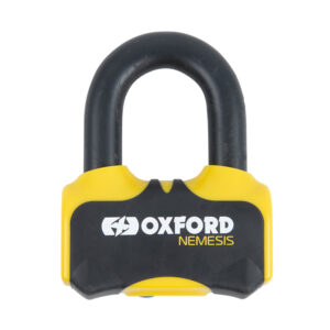 Candado de disco OXFORD Nemesis - 16mm - Certificado ART4 / Sold Secure Gold / FG SBSC