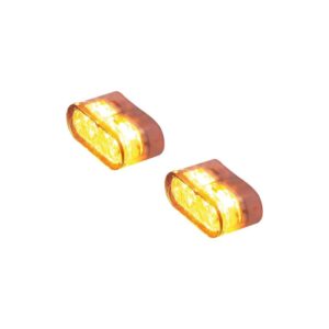 Intermitente LED HIGHSIDER pro Little Star-MX Pro Module - cristal ahumado - homologado E - Pareja