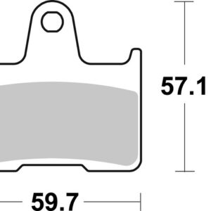 Pastillas de freno BREMBO sinterizadas - 07KS06SP