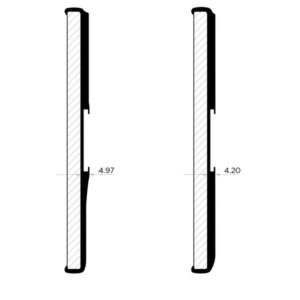 Funda magnética con QUAD LOCK para Samsung Galaxy A54